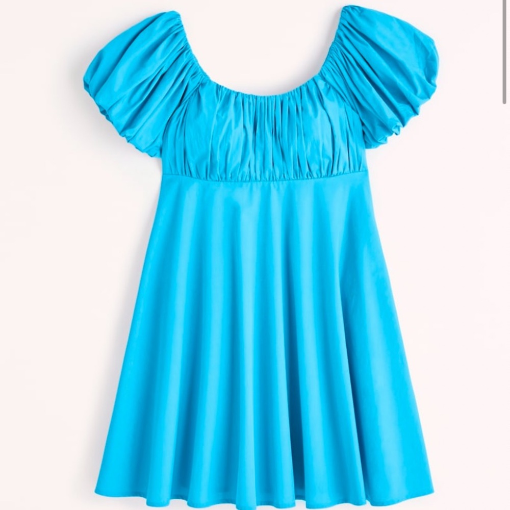 Abercombie Puff Sleeve Mini Dress